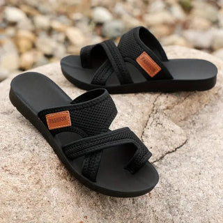 Annegrethe Mesh Slides - Komfortable Sandaler - Cayana - 8