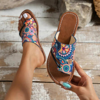 Bohemian Flat Sandals - Cayana - 3