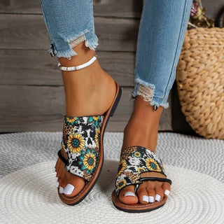 Bohemian Flat Sandals - Cayana - 5