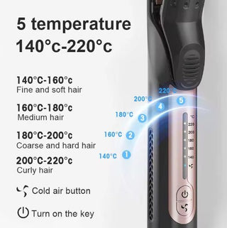 Cool Airflow Styler 2 - i - 1 Hårglans og Krul - Cayana - 5