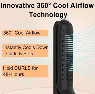 Cool Airflow Styler 2 - i - 1 Hårglans og Krul - Cayana - 4