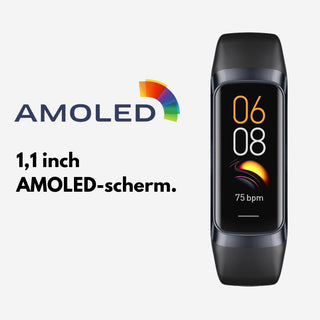 FitTrack Pro - Aktivitets Tracker Smartwatch - AMOLED skærm - tilpasselige urskiver - smartwatch - Cayana - 2