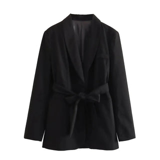 Flerfarvet blazer - og buksesæt i homewear - stil - Bianca - Cayana - 4