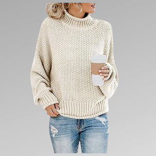 Helena - Klassisk Strikpullover med Elegant Design - Cayana - 8