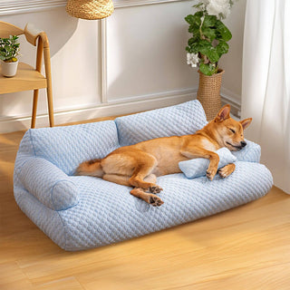 Ice Silk Kølende Dyne til Kæledyr - Åndbar Vaskbar Hundesofa Bed - Cayana - 8