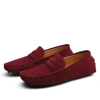 Mike - Italiensk stil ruskind loafers - Cayana - 8