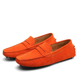 Mike - Italiensk stil ruskind loafers - Cayana - 7