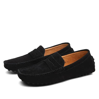 Mike - Italiensk stil ruskind loafers - Cayana - 2