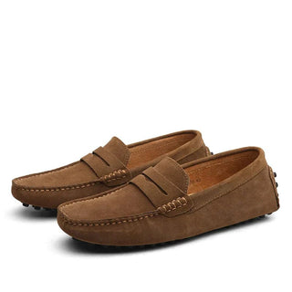 Mike - Italiensk stil ruskind loafers - Cayana - 1