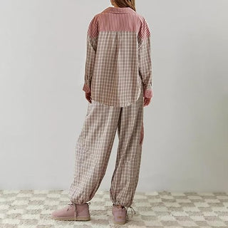 Nora - Hyggeligt og løst pyjamassæt - Cayana - 2