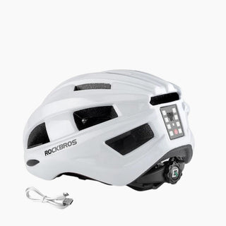 ROCKBROS | Cykelhjelm med lys og LED - baggrundsbelysning - Cayana - 3