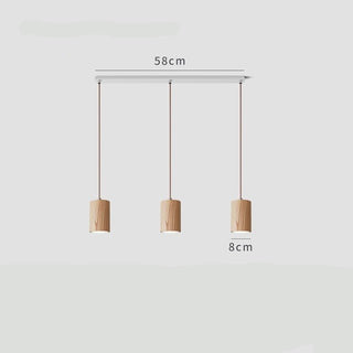 Rustik træ pendellampe - skønhed og funktionalitet i én - loftlampe - Cayana - 10