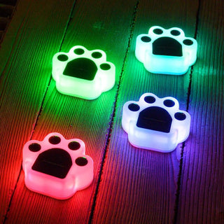 Solar Paws | Pawprint Solar Garden Lights (4 stk.) - 39050207 - Cayana - 4