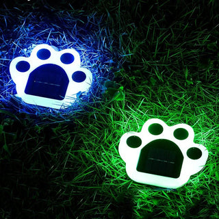 Solar Paws | Pawprint Solar Garden Lights (4 stk.) - 39050207 - Cayana - 5