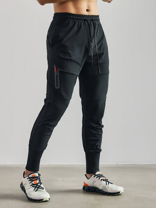 Stay Cool High Rib Cargo Jogger Athletic Trousers til mænd - Birte - Cayana - 24