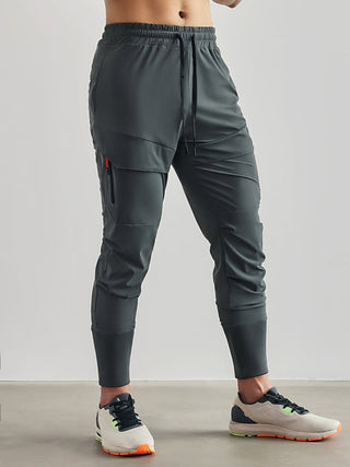 Stay Cool High Rib Cargo Jogger Athletic Trousers til mænd - Birte - Cayana - 2