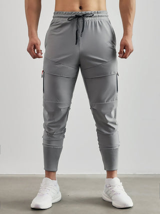 Stay Cool High Rib Cargo Jogger Athletic Trousers til mænd - Birte - Cayana - 11