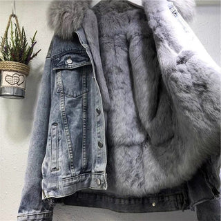 Trendy denimjakke til kvinder - Dorka - Cayana - 1