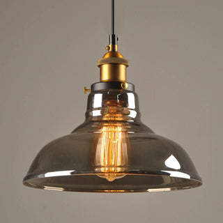 Vintage glas loftlampe - holdbar konstruktion - Art Deco inspireret loftlampe - Lighting - Cayana - 2