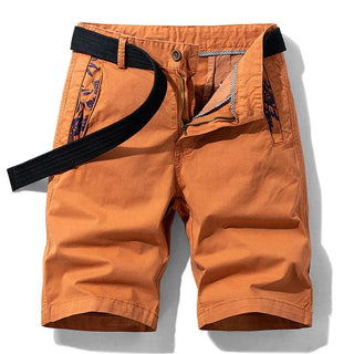 Aaron | Casual shorts med bælte - Broeken Heren - Cayana - 4