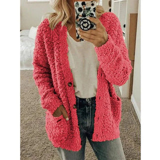 Aliyah | Fluffy cardigan - Cayana - 4