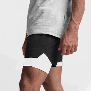 Åndbare fitnessshorts med lommer | Komfortable og elastiske! - Broeken Heren - Cayana - 5