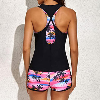 Belle | 2-i-1 farvet tankini - Swimwear - Cayana - 7