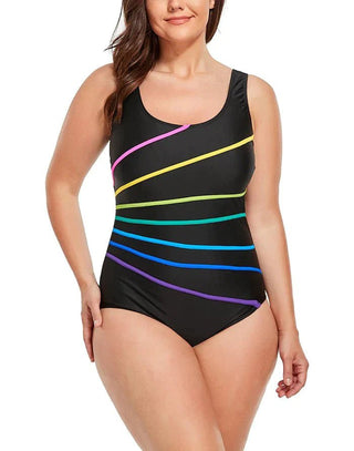 Celina l Plus Size Badedragt - Badkleding - Cayana - 1