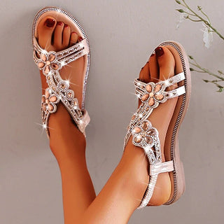 Eden™ Luxe Designer Sandalen met Strass - Wavess