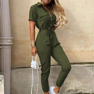 Elke™ Dames Casual Jumpsuit - Wavess