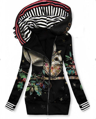 Felia™ Sweatshirt Hoodie met Print - Luna Luci