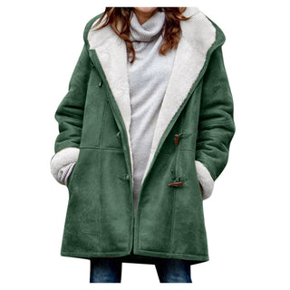 Fiona™ Warme Fleece Dames Winterjas - Wavess