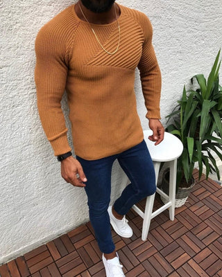 Jurre™ Slim Fit Sweater met Patroon - Wavess