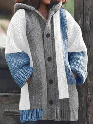 Lisanne | Blocked Stilfuld cardigan til damer - Jassen en Blazers - Cayana - 1