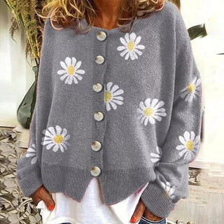 Marianne | Cardigan til damer med knapper - Vesten en Hoodies - Cayana - 2