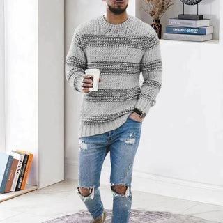 Mateo | Stribet sweater til mænd - Tops en Shirts Heren - Cayana - 2