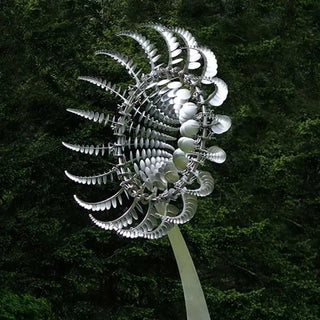 Metallic Windmill™ | Wees klaar voor een oogverblindende winderige tuin - Cayana - 4