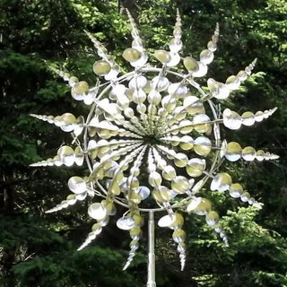 Metallic Windmill™ | Wees klaar voor een oogverblindende winderige tuin - Cayana - 3