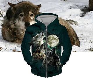 Micah | Wolves Mission Vest med hættetrøje - Vesten en Hoodies Heren - Cayana - 3