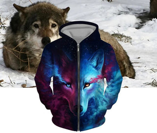 Micah | Wolves Mission Vest med hættetrøje - Vesten en Hoodies Heren - Cayana - 4