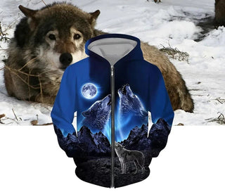 Micah | Wolves Mission Vest med hættetrøje - Vesten en Hoodies Heren - Cayana - 1