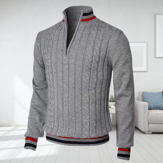 Owen | Sweater med kabelmønster til mænd - Tops en Shirts Heren - Cayana - 2