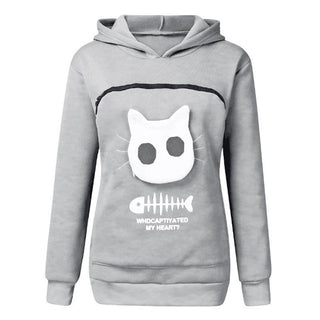 PawLove | Hættetrøje med kattelommer - Vesten en Hoodies - Cayana - 7