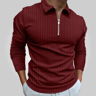 Svenno | Poloshirt med lange ærmer - Tops en Shirts Heren - Cayana - 5