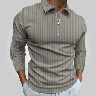 Svenno | Poloshirt med lange ærmer - Tops en Shirts Heren - Cayana - 8