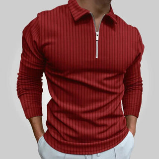 Svenno | Poloshirt med lange ærmer - Tops en Shirts Heren - Cayana - 4