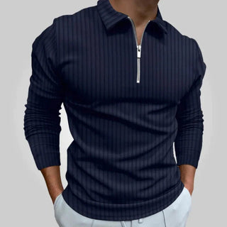 Svenno | Poloshirt med lange ærmer - Tops en Shirts Heren - Cayana - 2