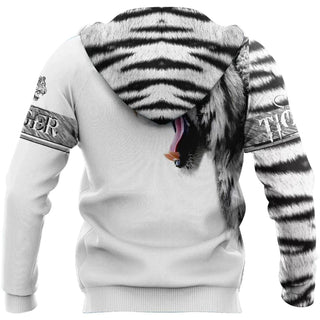 Tiger | Hættetrøje med tiger til mænd - Tops en Shirts Heren - Cayana - 4