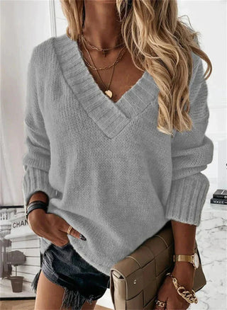 Ulke l Sweater med V-hals - Tops en Shirts - Cayana - 4