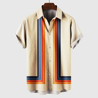 Vincento | Retro sommerskjorte - Tops en Shirts Heren - Cayana - 1